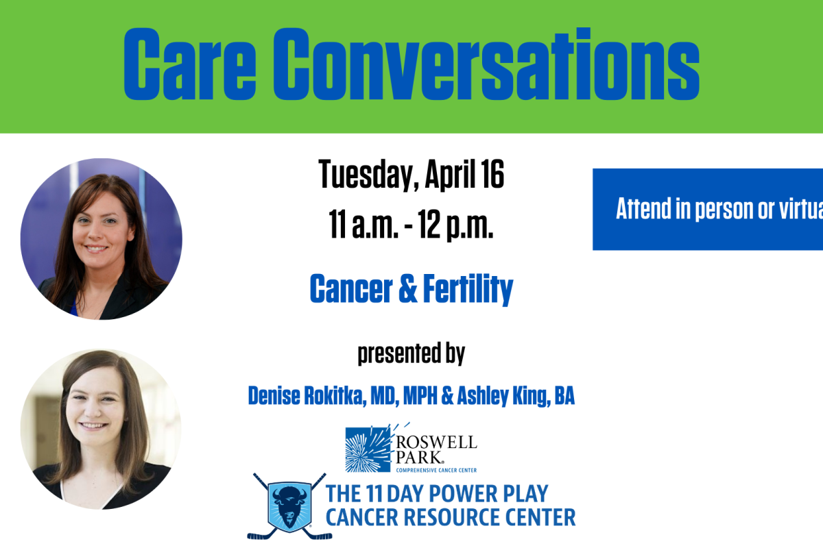 Care Conversations - Cancer and Fertility social graphic