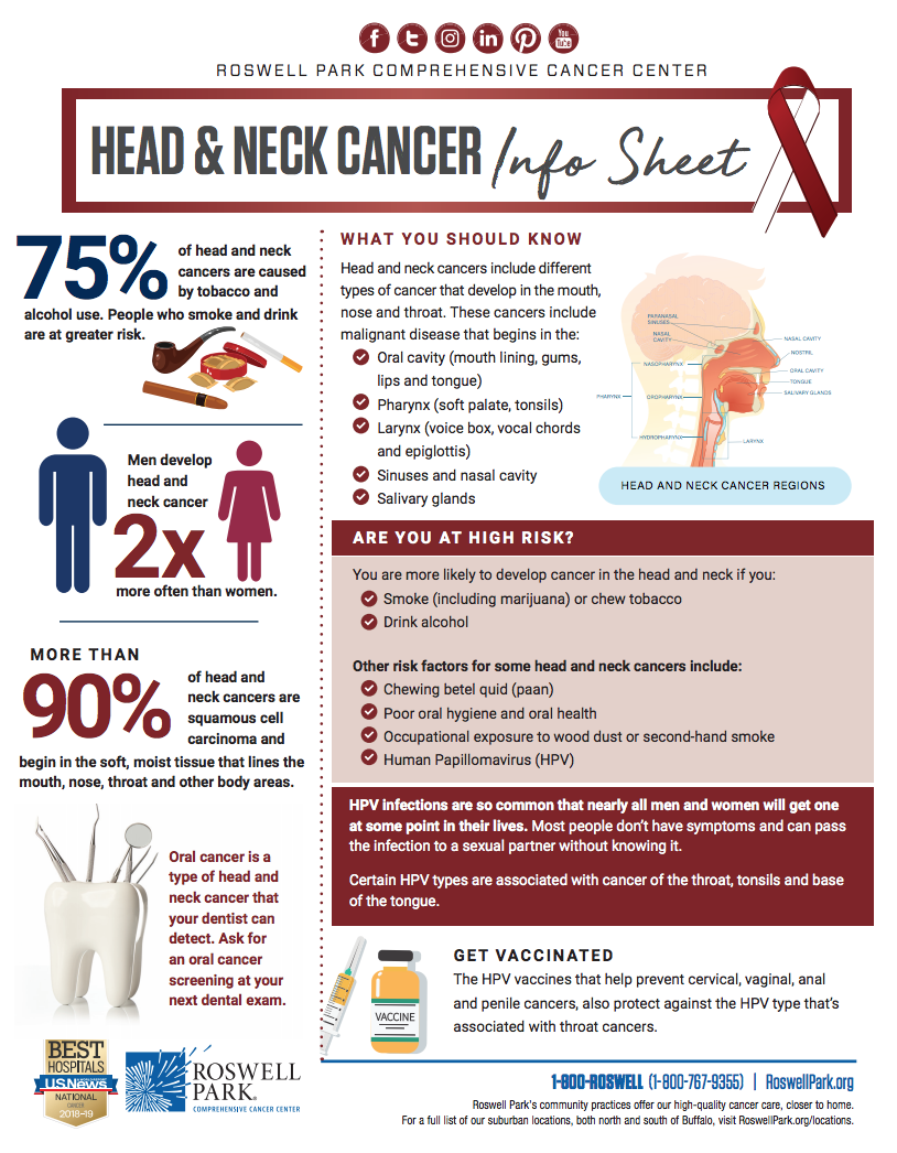 What Are Cancers Of The Head And Neck Roswell Park Comprehensive