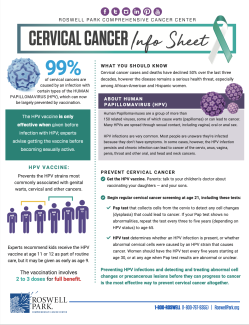 What Is Cervical Cancer? | Roswell Park Comprehensive Cancer Center ...